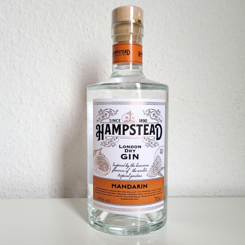 Hampstead London Dry Gin Mandarin – Gin Nerds | Gin