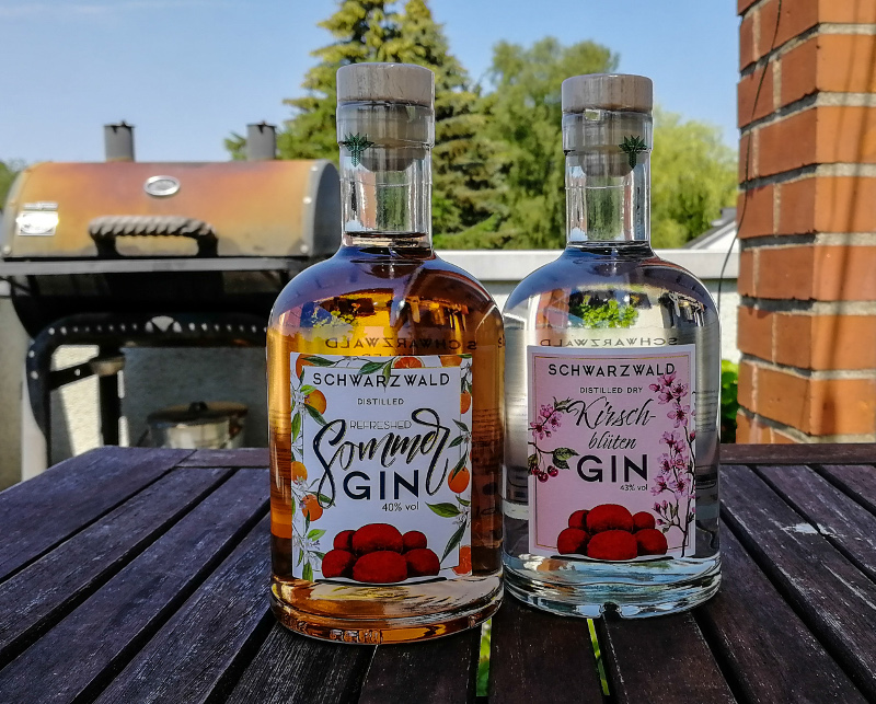 Dry Schwarzwald Gin Gin Nerds Distilled – Kirschblüten